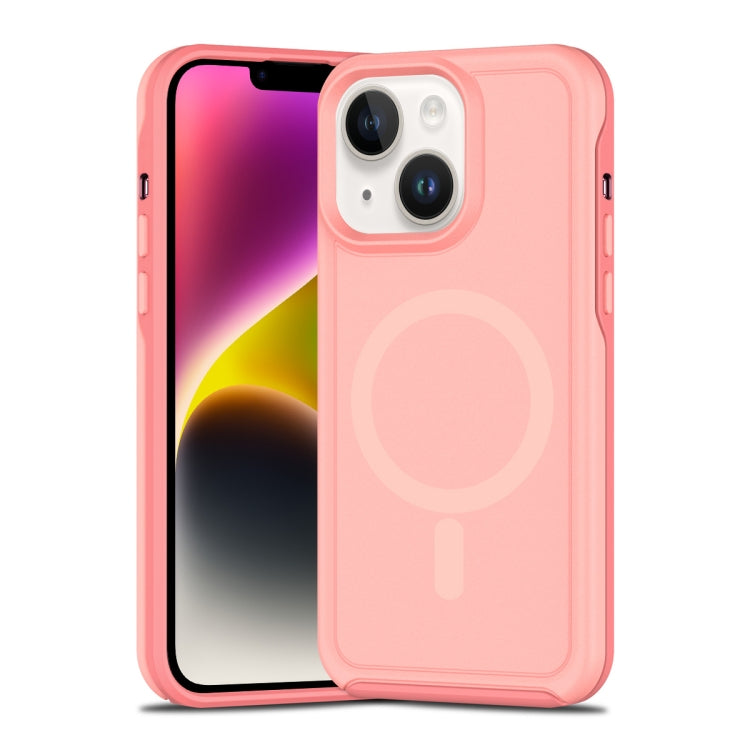 Shockproof MagSafe Armor PC Hybrid TPU Phone Case, For iPhone 14 Plus, For iPhone 14