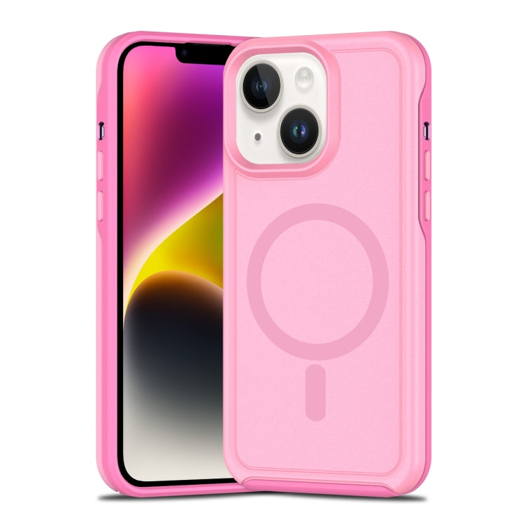 Shockproof MagSafe Armor PC Hybrid TPU Phone Case, For iPhone 14 Plus, For iPhone 14