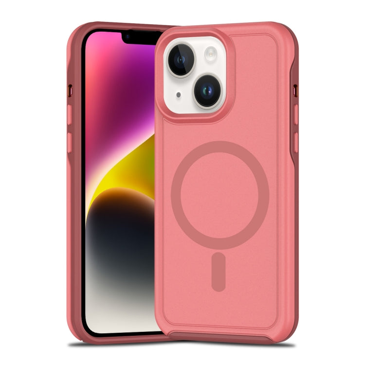 Shockproof MagSafe Armor PC Hybrid TPU Phone Case, For iPhone 14 Plus, For iPhone 14