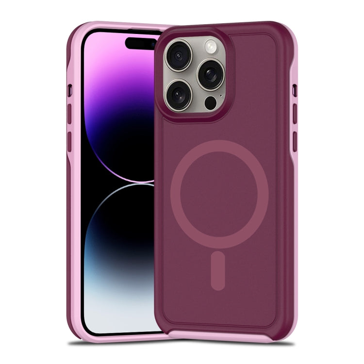 Shockproof MagSafe Armor PC Hybrid TPU Phone Case, For iPhone 14 Pro, For iPhone 14 Pro Max
