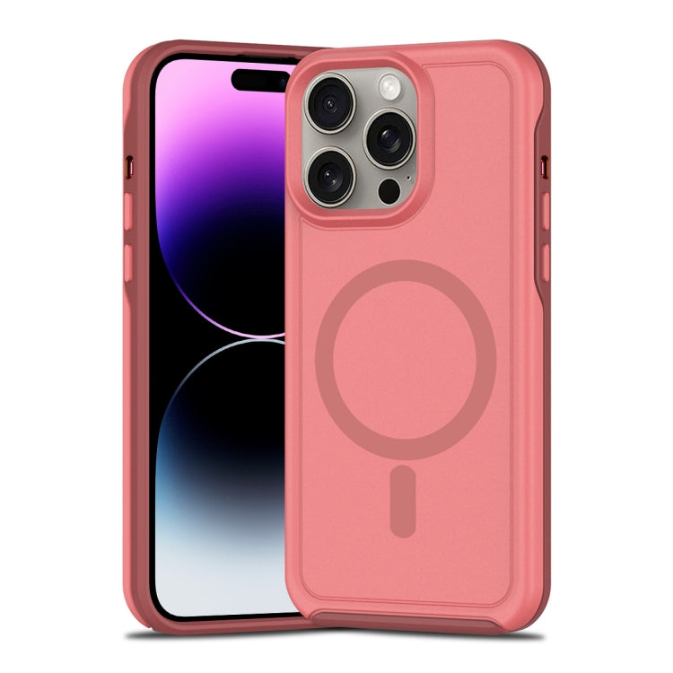 Shockproof MagSafe Armor PC Hybrid TPU Phone Case, For iPhone 14 Pro, For iPhone 14 Pro Max