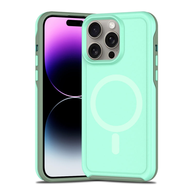 Shockproof MagSafe Armor PC Hybrid TPU Phone Case, For iPhone 14 Pro, For iPhone 14 Pro Max