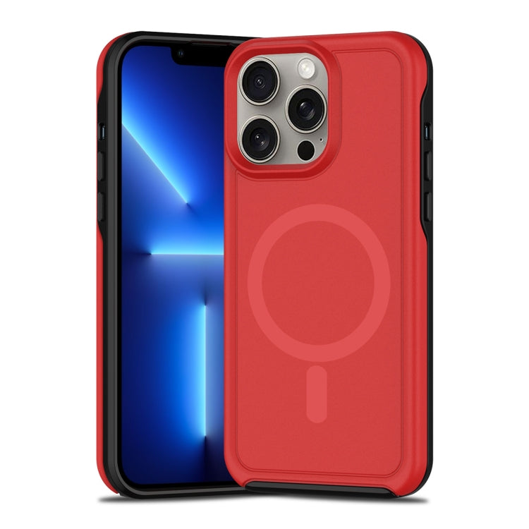 Shockproof MagSafe Armor PC Hybrid TPU Phone Case, For iPhone 13 Pro Max, For iPhone 13 Pro
