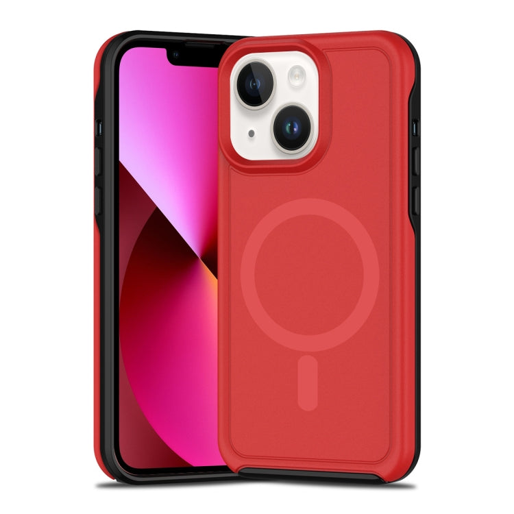 Shockproof MagSafe Armor PC Hybrid TPU Phone Case, For iPhone 13, For iPhone 12