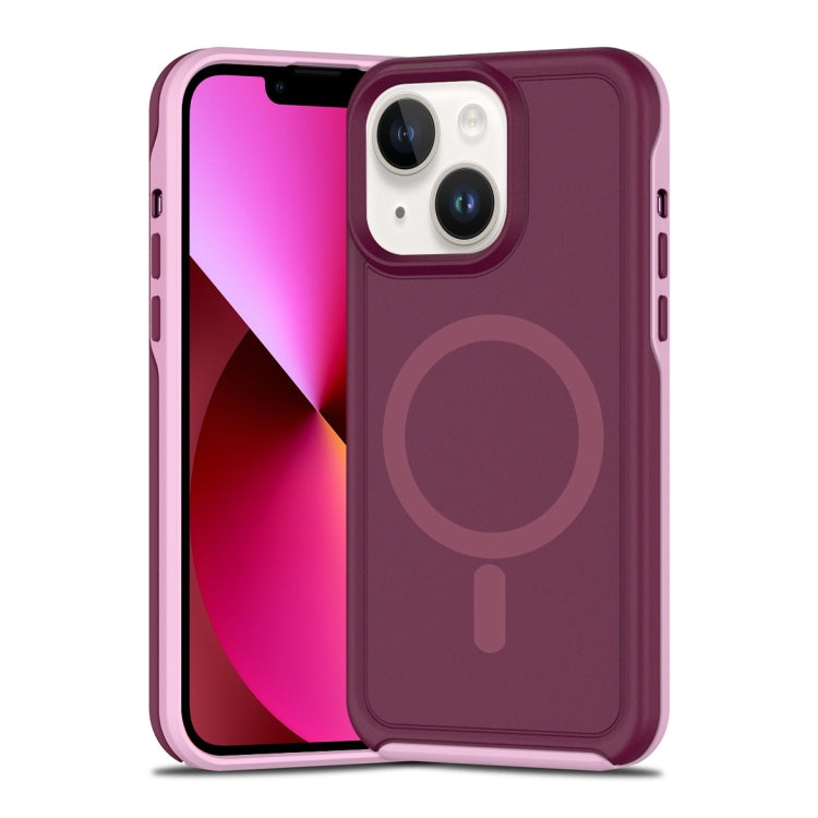 Shockproof MagSafe Armor PC Hybrid TPU Phone Case, For iPhone 13, For iPhone 12