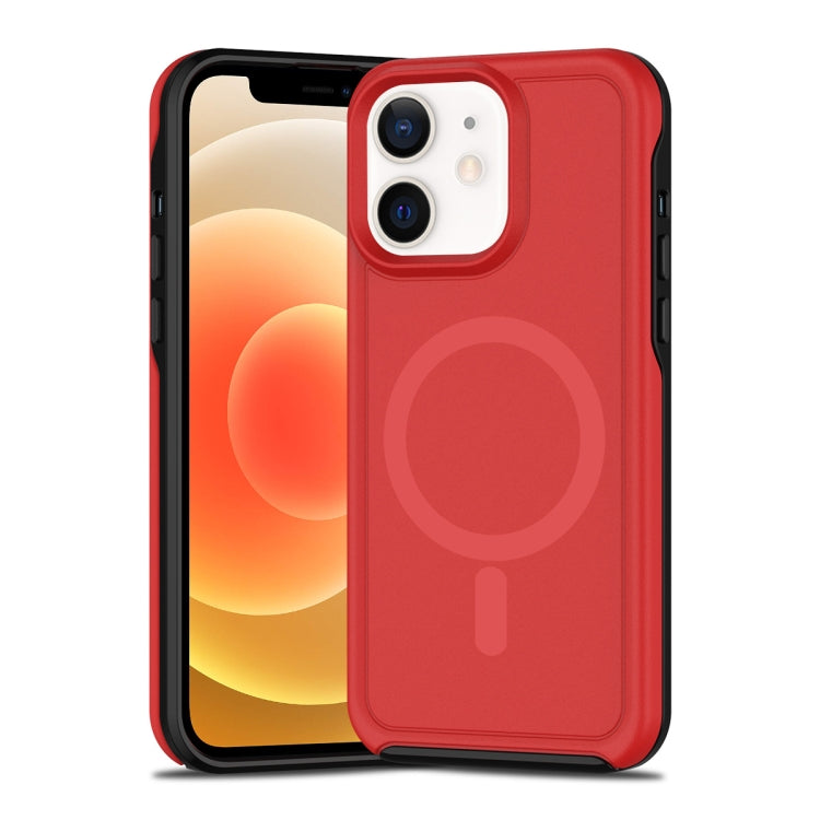Shockproof MagSafe Armor PC Hybrid TPU Phone Case, For iPhone 13, For iPhone 12