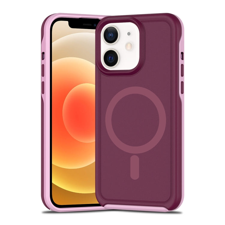 Shockproof MagSafe Armor PC Hybrid TPU Phone Case, For iPhone 13, For iPhone 12
