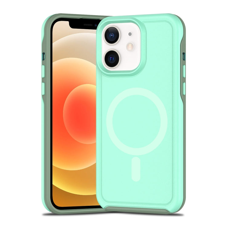 Shockproof MagSafe Armor PC Hybrid TPU Phone Case, For iPhone 13, For iPhone 12
