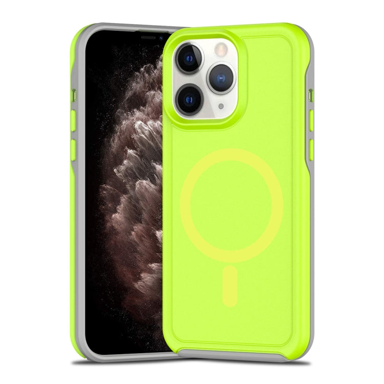 Shockproof MagSafe Armor PC Hybrid TPU Phone Case, For iPhone 11 Pro Max, For iPhone 11