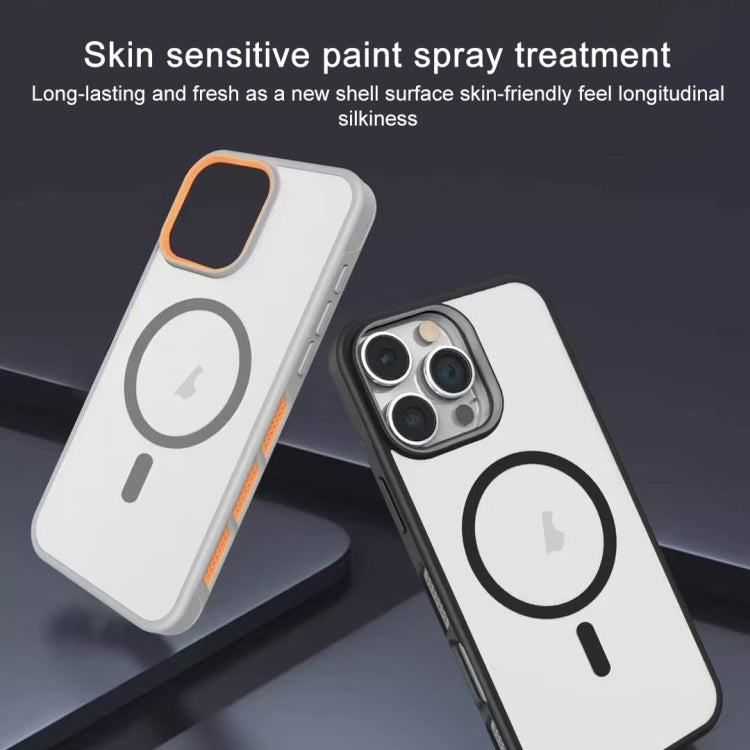 Frosted Translucent Side Ice Fog Cooling MagSafe Phone Case, For iPhone 15 Pro Max, For iPhone 15 Pro, For iPhone 15 Plus, For iPhone 15