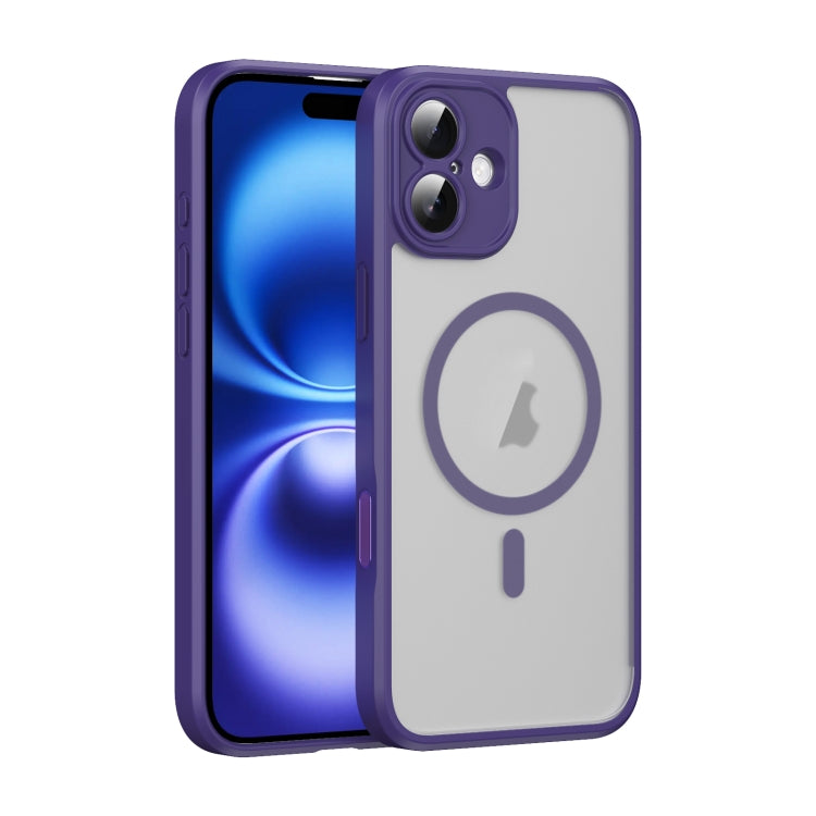 Translucent Frosted MagSafe Phone Case with AI Button, For iPhone 16 Pro Max, For iPhone 16 Pro, For iPhone 16, For iPhone 16 Plus