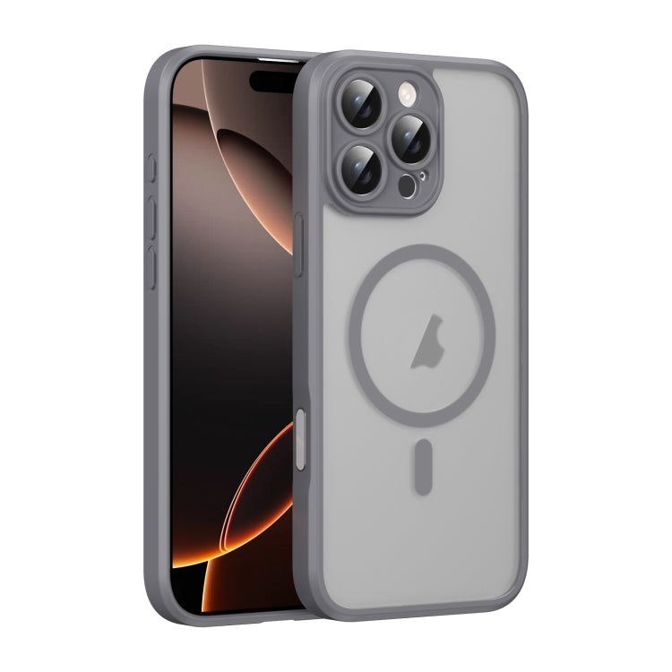 Translucent Frosted MagSafe Phone Case with AI Button, For iPhone 16 Pro Max, For iPhone 16 Pro, For iPhone 16, For iPhone 16 Plus