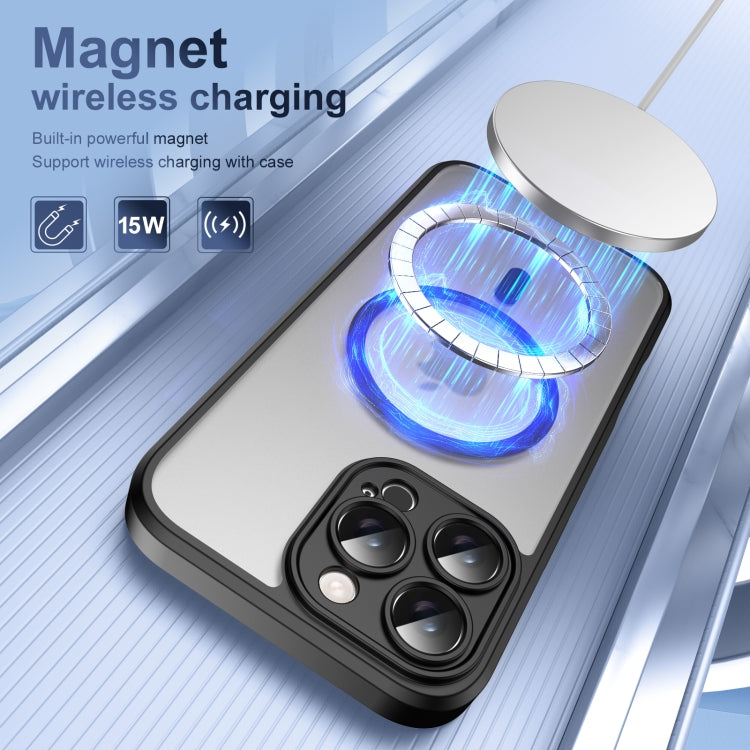 Translucent Frosted MagSafe Phone Case with AI Button, For iPhone 16 Pro Max, For iPhone 16 Pro, For iPhone 16, For iPhone 16 Plus