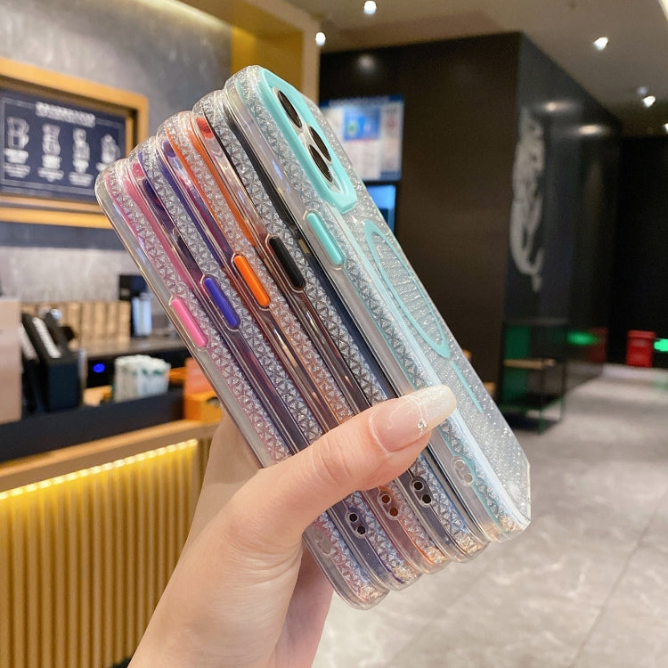 Blade Glitter MagSafe Phone Case, For iPhone 13 Pro, For iPhone 13, For iPhone 12, For iPhone 12 Pro Max