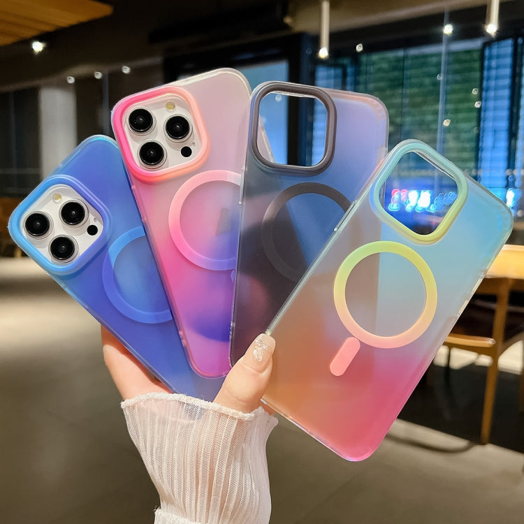 Ink Gen2 Gradient MagSafe PC Hybrid TPU Phone Case, For iPhone 15 Plus, For iPhone 15, For iPhone 14, For iPhone 14 Pro, For iPhone 14 Pro Max, For iPhone 13