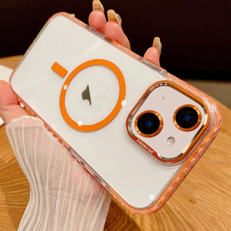 Transparent MagSafe Phone Case with Lens Film