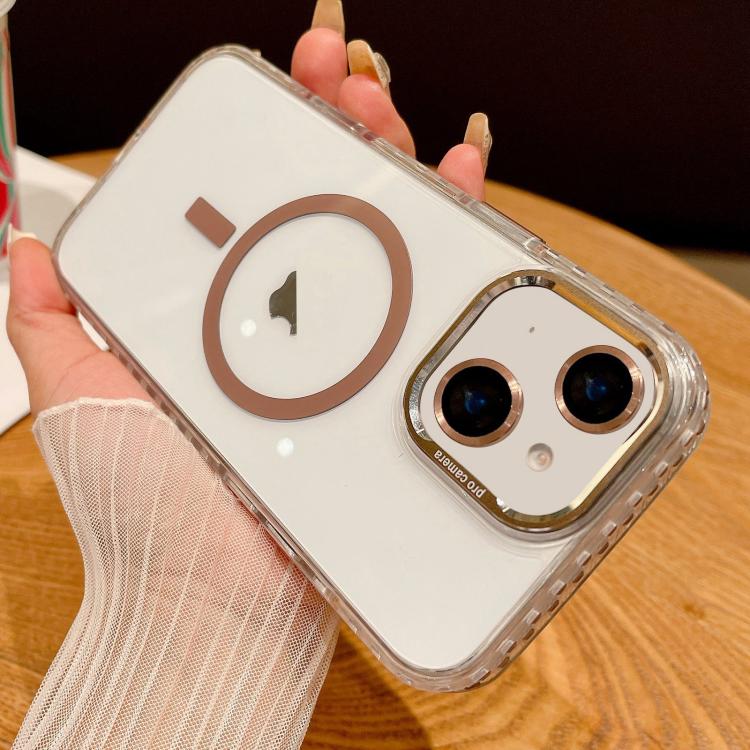 Transparent MagSafe Phone Case with Lens Film