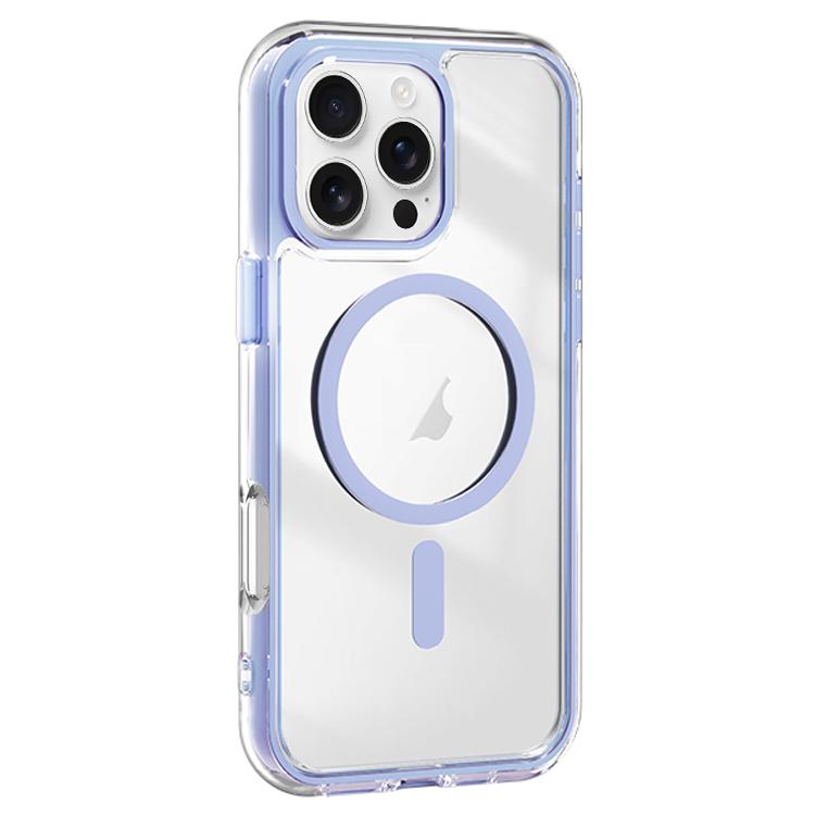 Acrylic Hybrid TPU Airbag Shockproof MagSafe Phone Case, For iPhone 16 Pro Max, For iPhone 16 Pro, For iPhone 16 Plus