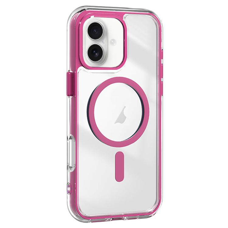 Acrylic Hybrid TPU Airbag Shockproof MagSafe Phone Case, For iPhone 16 Pro Max, For iPhone 16 Pro, For iPhone 16 Plus