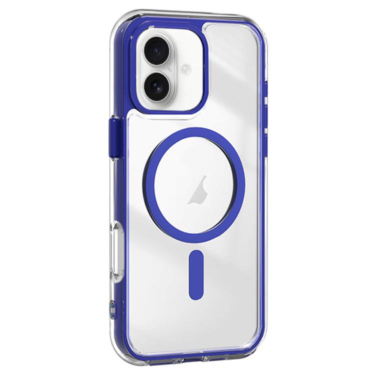 Acrylic Hybrid TPU Airbag Shockproof MagSafe Phone Case, For iPhone 16 Pro Max, For iPhone 16 Pro, For iPhone 16 Plus