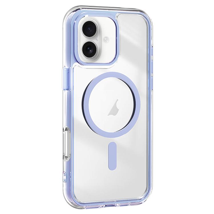 Acrylic Hybrid TPU Airbag Shockproof MagSafe Phone Case, For iPhone 16 Pro Max, For iPhone 16 Pro, For iPhone 16 Plus
