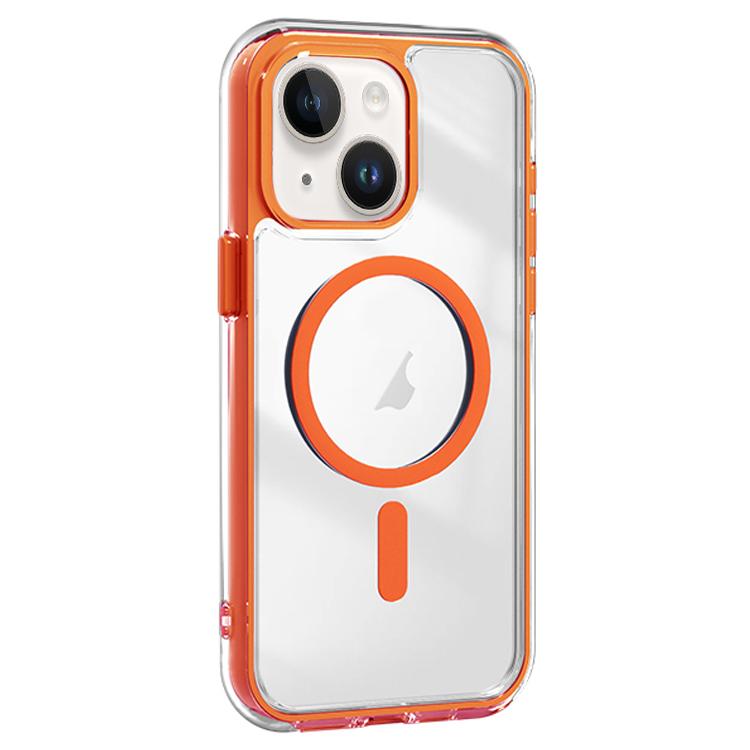 Acrylic Hybrid TPU Airbag Shockproof MagSafe Phone Case, For iPhone 15 Plus, For iPhone 15, For iPhone 14 Plus