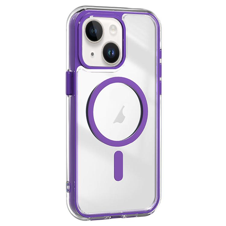 Acrylic Hybrid TPU Airbag Shockproof MagSafe Phone Case, For iPhone 15 Plus, For iPhone 15, For iPhone 14 Plus