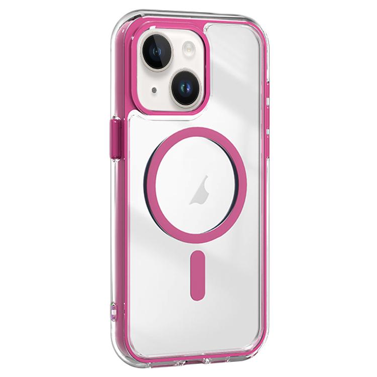 Acrylic Hybrid TPU Airbag Shockproof MagSafe Phone Case, For iPhone 15 Plus, For iPhone 15, For iPhone 14 Plus
