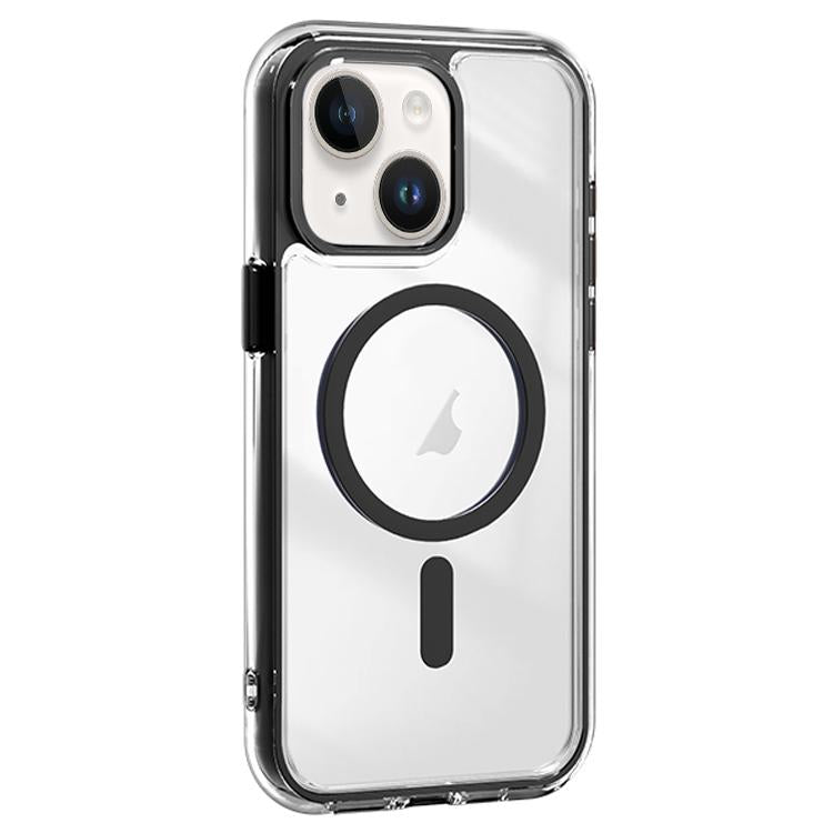 Acrylic Hybrid TPU Airbag Shockproof MagSafe Phone Case, For iPhone 15 Plus, For iPhone 15, For iPhone 14 Plus