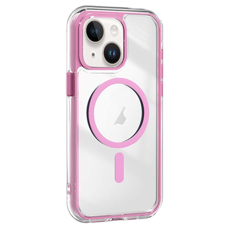 Acrylic Hybrid TPU Airbag Shockproof MagSafe Phone Case, For iPhone 15 Plus, For iPhone 15, For iPhone 14 Plus