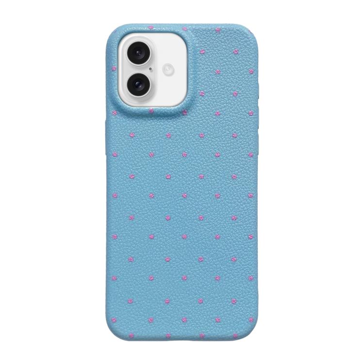 Dopamine Dots Pattern Silicone Phone Case, For iPhone 16 Pro Max, For iPhone 16 Pro, For iPhone 16 Plus, For iPhone 16