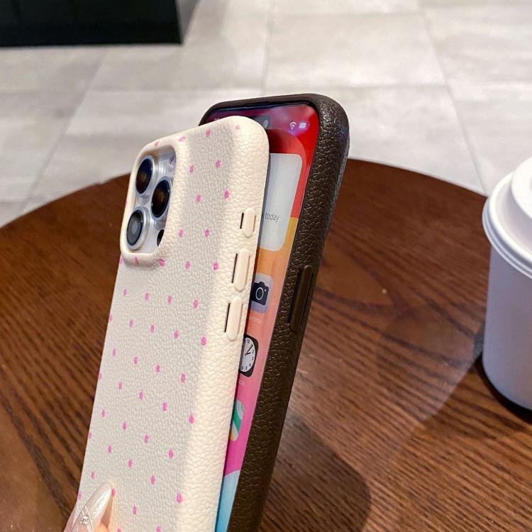 Dopamine Dots Pattern Silicone Phone Case, For iPhone 12 Pro Max, For iPhone 12 Pro, For iPhone 11 Pro Max, For iPhone 11