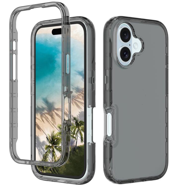 Shockproof Clear Gradient PC + TPU Phone Case