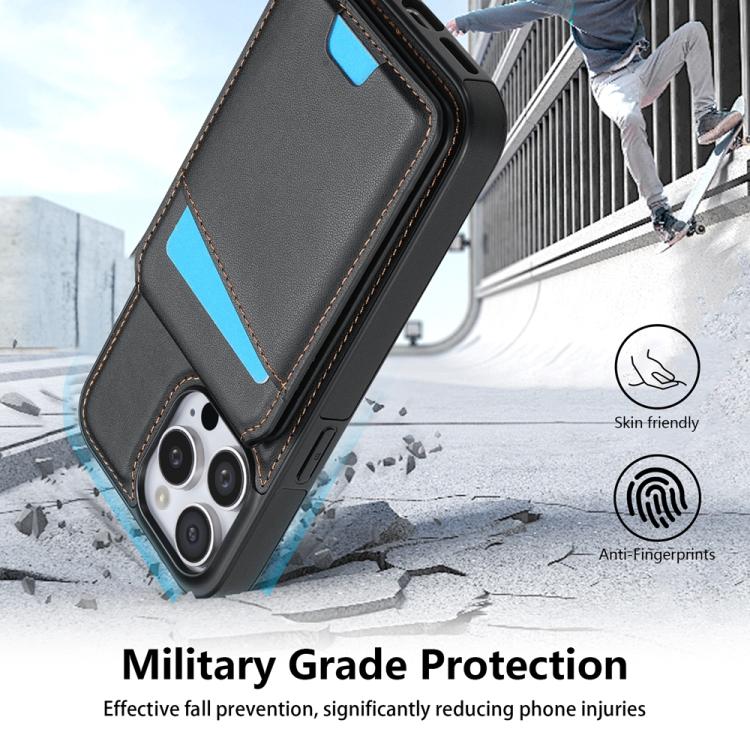Skin Feel Detachable Card Bag Magsafe Phone Case, For iPhone 16 Pro Max, For iPhone 16 Pro, For iPhone 16 Plus, For iPhone 16