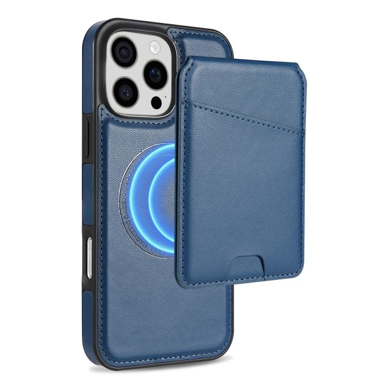 Skin Feel Detachable Card Bag Magsafe Phone Case, For iPhone 16 Pro Max, For iPhone 16 Pro, For iPhone 16 Plus, For iPhone 16