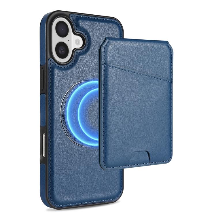 Skin Feel Detachable Card Bag Magsafe Phone Case, For iPhone 16 Pro Max, For iPhone 16 Pro, For iPhone 16 Plus, For iPhone 16