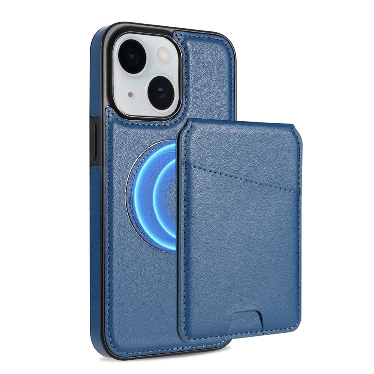 Skin Feel Detachable Card Bag Magsafe Phone Case, For iPhone 14 Plus, For iPhone 13 / 14, For iPhone 14 Pro, For iPhone 14 Pro Max