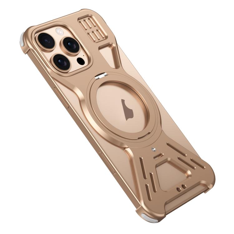 Armor 360 Holder Frameless Alloy MagSafe Phone Case