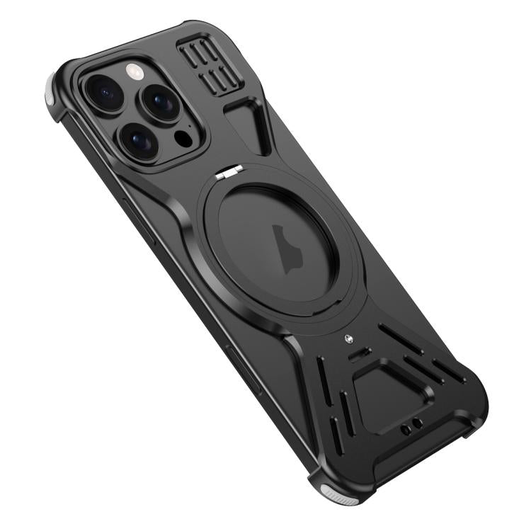 Armor 360 Holder Frameless Alloy MagSafe Phone Case