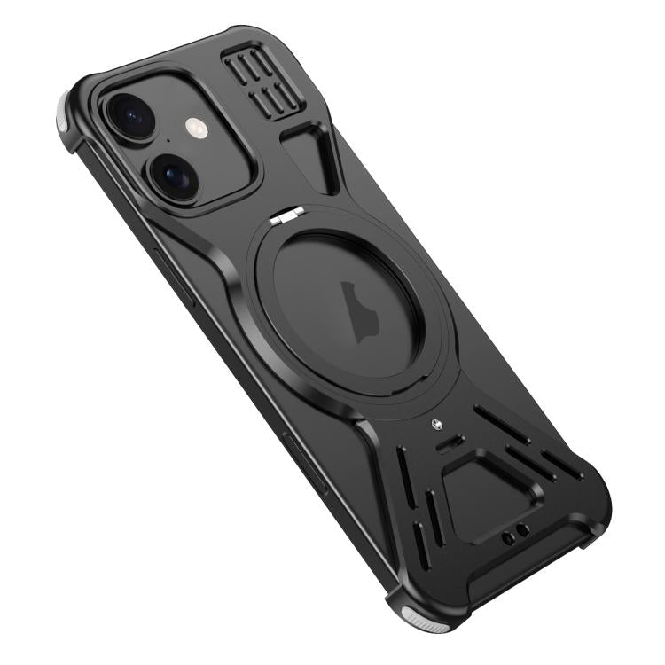 Armor 360 Holder Frameless Alloy MagSafe Phone Case