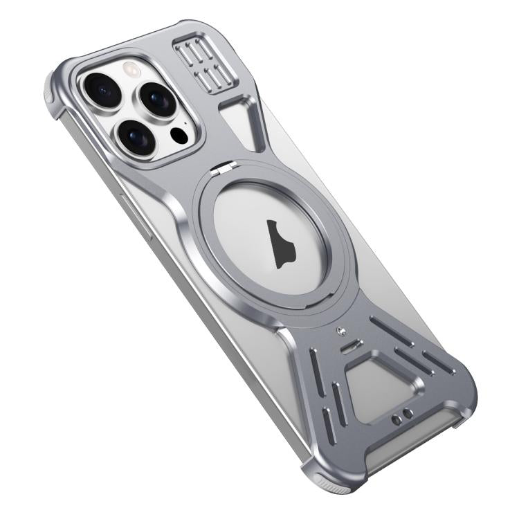 Armor 360 Holder Frameless Alloy MagSafe Phone Case
