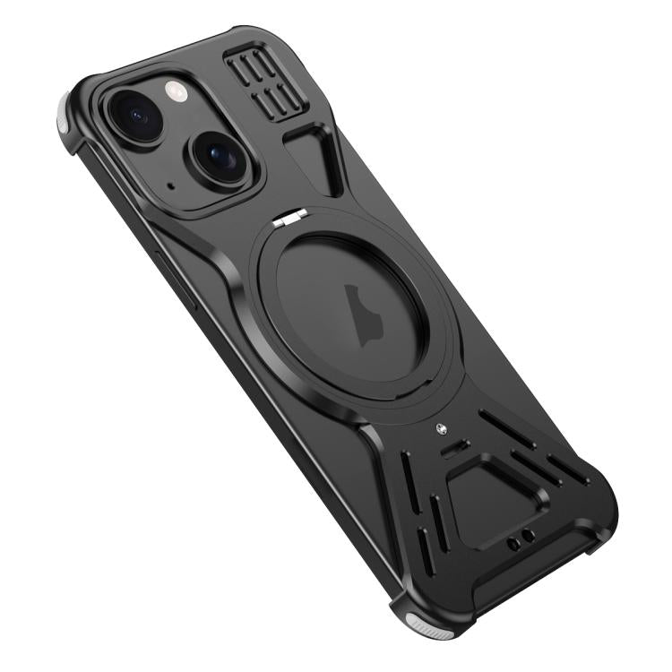 Armor 360 Holder Frameless Alloy MagSafe Phone Case