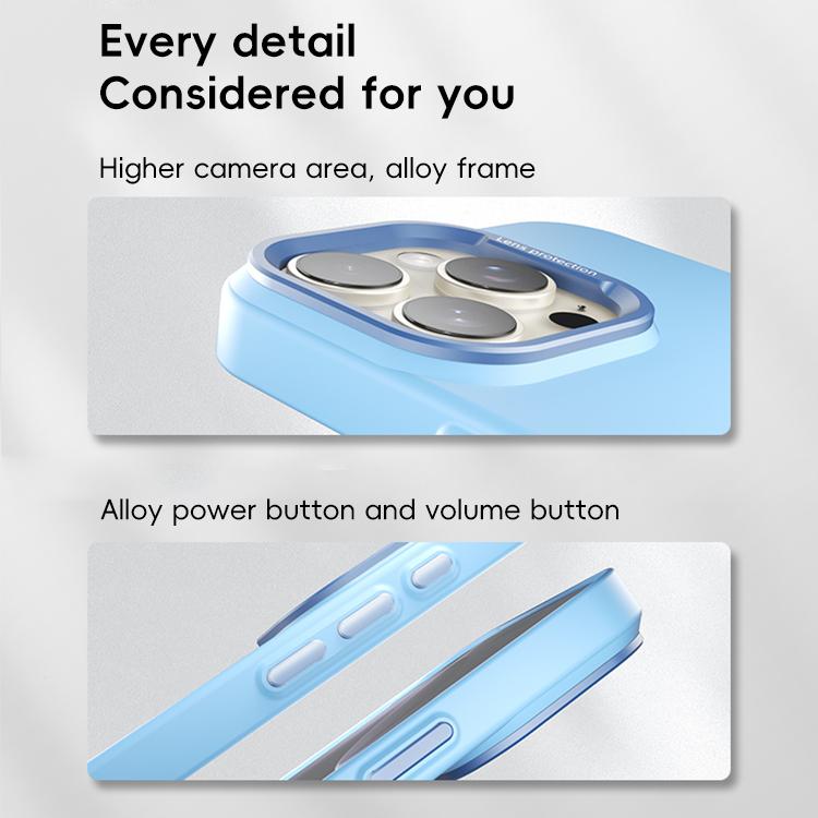 PC Flocking MagSafe Magnetic Phone Case, For iPhone 16 Pro Max, For iPhone 16 Pro, For iPhone 16