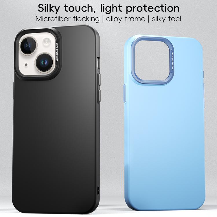 PC Flocking MagSafe Magnetic Phone Case, For iPhone 14, For iPhone 14 Pro, For iPhone 14 Pro Max