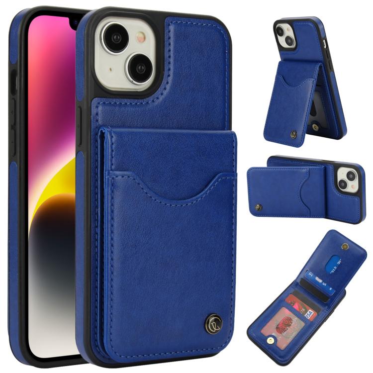 AwQuer Vertical Flip Card Bag Holder Leather Phone Case, For iPhone 15 Plus, For iPhone 15, For iPhone 14 Plus