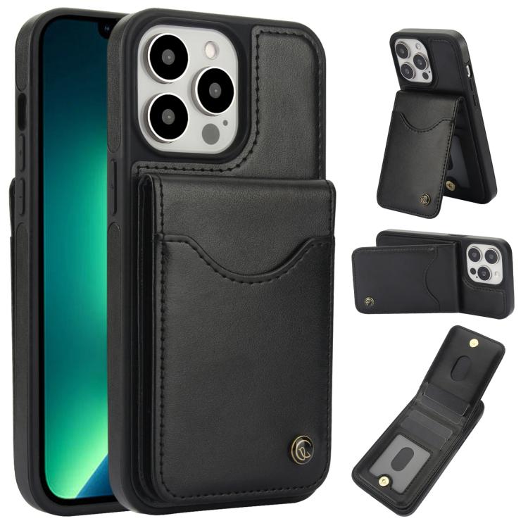 AwQuer Vertical Flip Card Bag Holder Leather Phone Case, For iPhone 7 / 8 / SE 2022, For iPhone 13 Pro Max, For iPhone 13 Pro