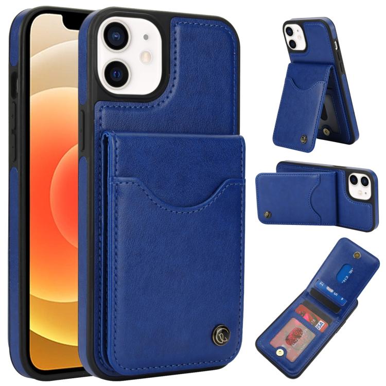 AwQuer Vertical Flip Card Bag Holder Leather Phone Case, For iPhone 12 / 12 Pro, For iPhone 12 Pro Max, For iPhone 11 Pro Max