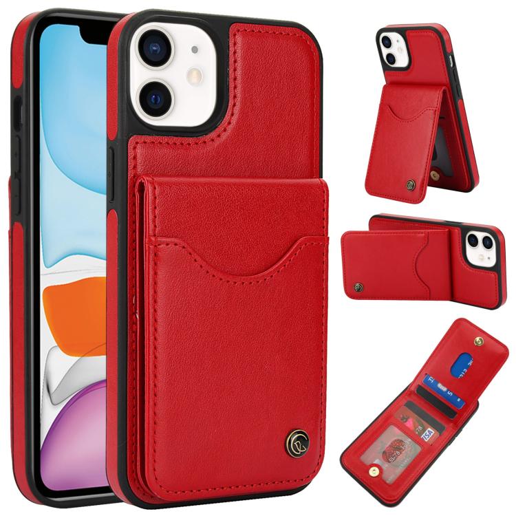 AwQuer Vertical Flip Card Bag Holder Leather Phone Case, For iPhone 11, For iPhone 11 Pro, For iPhone X / XS
