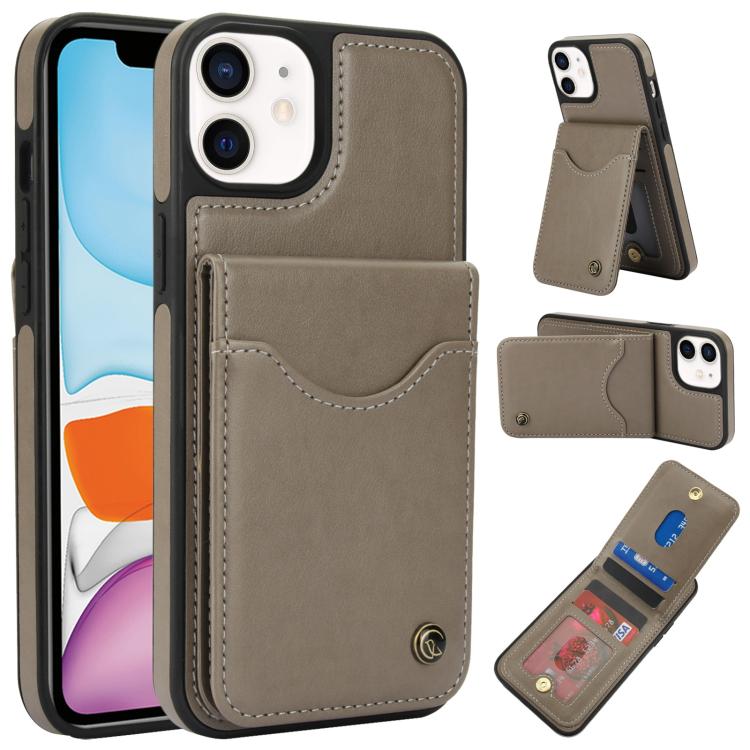 AwQuer Vertical Flip Card Bag Holder Leather Phone Case, For iPhone 11, For iPhone 11 Pro, For iPhone X / XS