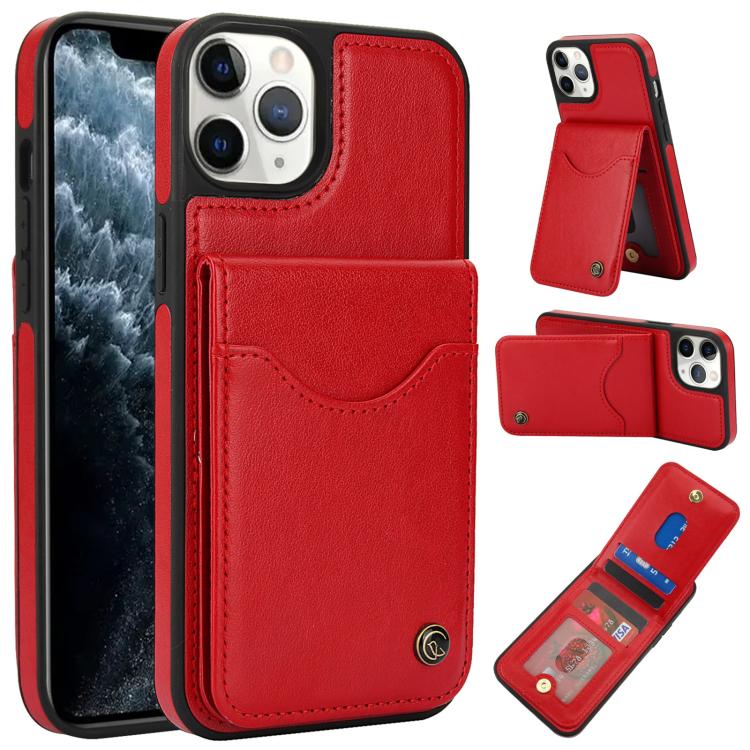 AwQuer Vertical Flip Card Bag Holder Leather Phone Case, For iPhone 11, For iPhone 11 Pro, For iPhone X / XS
